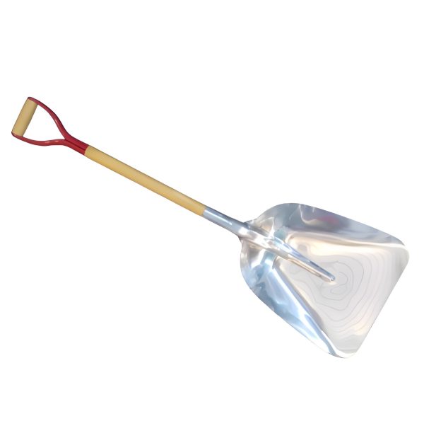 Wooden Handle Snow Shovel
