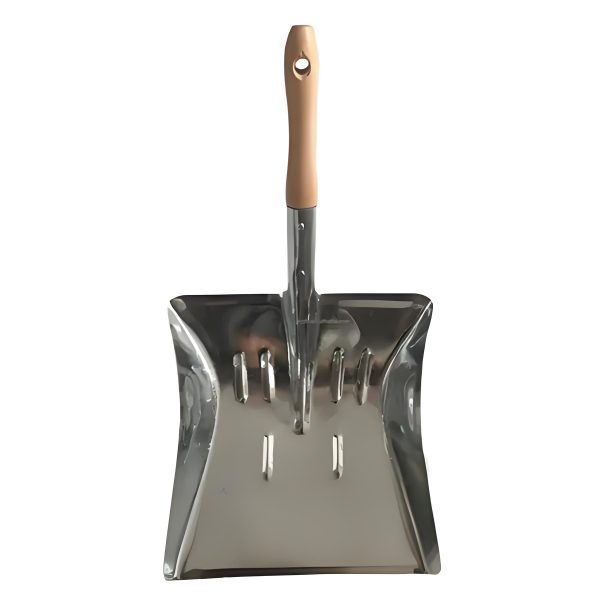 Galvanized Dustpan Shovel with Wooden Handle