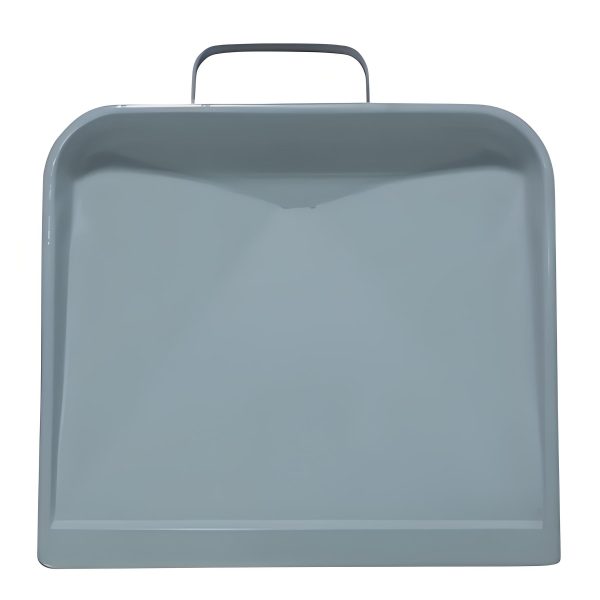 Metal Dustpan with Round Handle