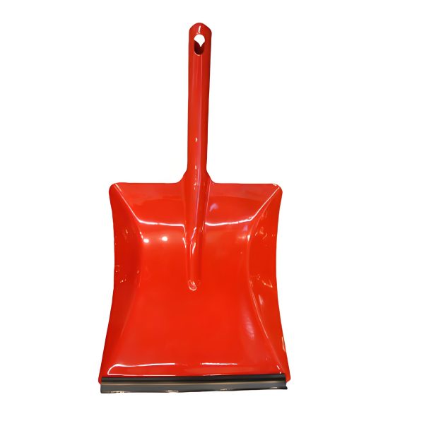 Metal  Dustpan with Rubber Slip