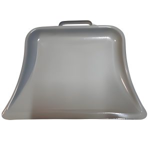 Metal dustpan  with a short handle